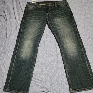 Men's Levi's 559 33x32 dark blue stonewash whiskered